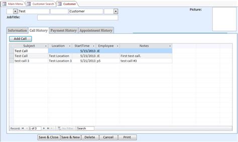 Create An Appointment Database .